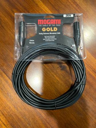 Mogami Gold Cable 25 ft 1