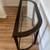 Traditional glass top/shelf dark cherry frame bar/end table 7 thumbnail