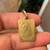 18K Italian yellow Gold Pendant with Virgin Mary 1 thumbnail