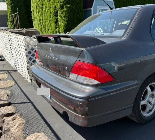 Lancer ES Mitsubishi 2002 - Título limpio - Necesita motor - $2,000 (Snohomish)63622830301315121