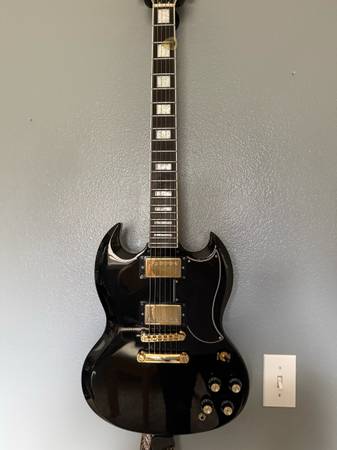 Epiphone SG Custom Ebony 1