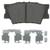 2018 Toyota Camry Rear Brake Pads Wagner 2 Pad Set Disc Brakes 7 thumbnail