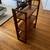 Mid-Century Style Folding Wood Bookshelf 3 thumbnail