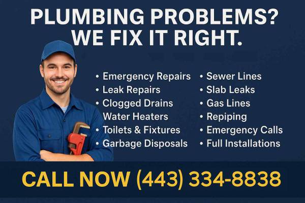 ➡️PLUMBER  -  Done Right  -  Fair Rates  -  No Runaround 1