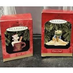 Hallmark Keepsake Ornament. $1 each. 1997 Dad. What a Deal. 1