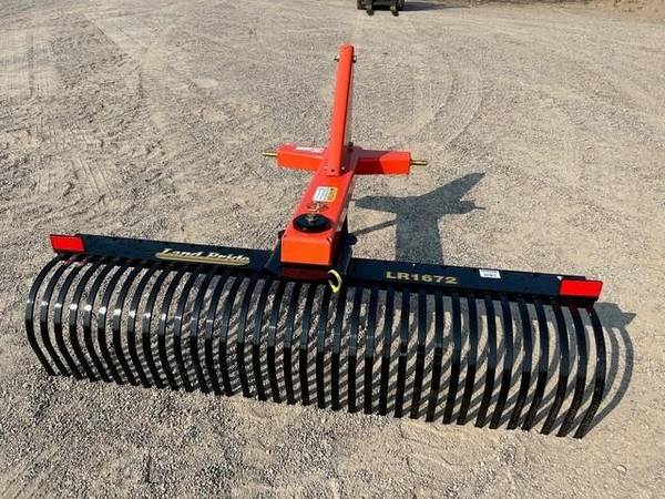 Land Pride LR1672 or LR1684 Landscape Rake 1