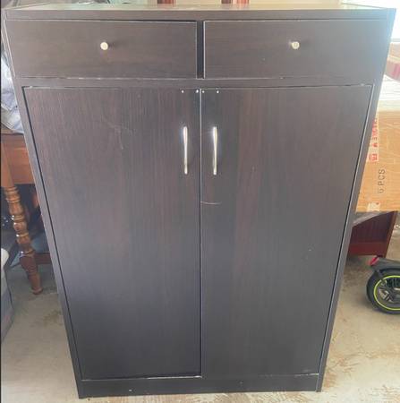 Black storage cabinet 1