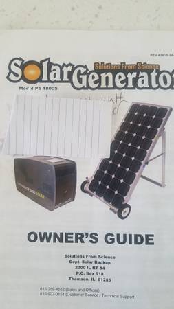 Solar Generator 1
