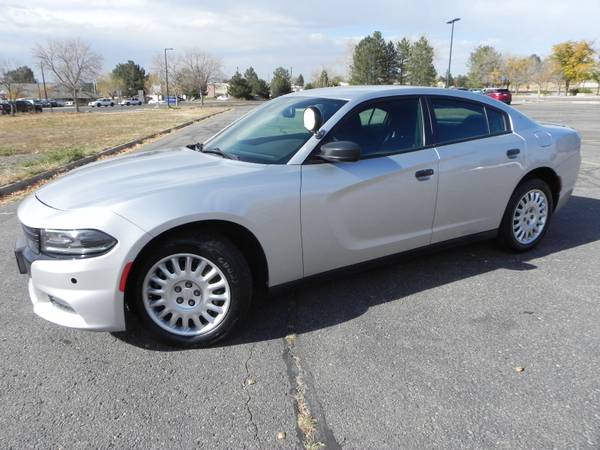 2017 Dodge Charger Police Pursuit / SILVER / 5.7L HEMI V8 / AWD! - $13,475 (Parker)63612170762753122
