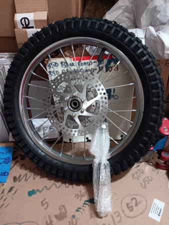 New  Razor Mx500 mx650 dirt bike front wheel 1