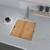 MONSINTA Gold Bar Sink, Undermount Bar Sink, 15" x 15" 3 thumbnail