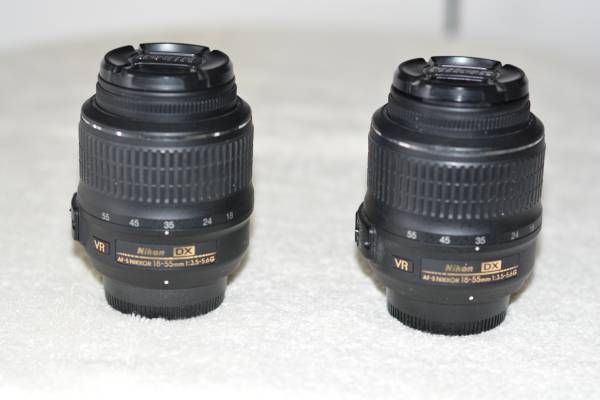 NIKON 18-55mm af-s VR lens 1