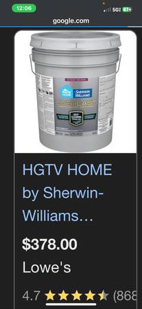 Brand New High Quality Sherwin-Williams Self-Cleaning White Paint 1