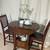 SPACE SAVER Drop Leaf High Dining Table & 4 Chairs PERFECT FOR STUDIO 16 thumbnail