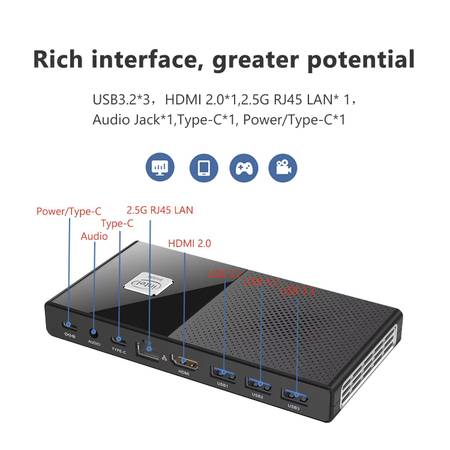 MINI PC MOREFINE M6 CON INTEL N6000, 16 GB DDR4 Y 1 TB NVME - 100 DÓLARES (WILLOW GLEN / CAMBRIAN)63471352490753121