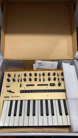 Korg Monologue - musical instruments - by owner - sale - craigslist