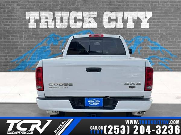 2004 Dodge Ram 2500 Laramie Quad Cab - $16,999 (Sumner, WA)63473531471491123
