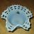 Fenton blue milk glass bowl 1 thumbnail