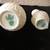 Belleck Toy Shell Pattern Creamer & Sugar - Green Mark 2 thumbnail