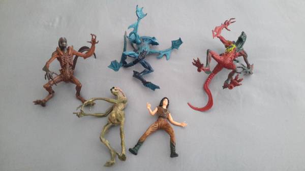 1997 Alien Resurrection action figures 1