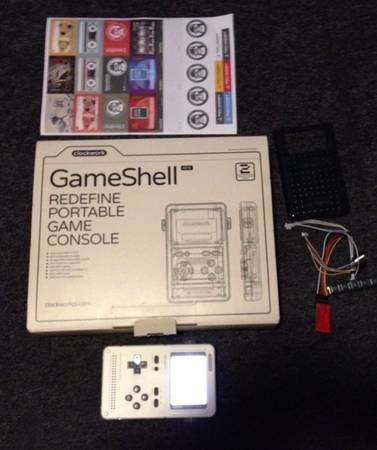 Clockwork Pi GameShell handheld Pi arcade 1