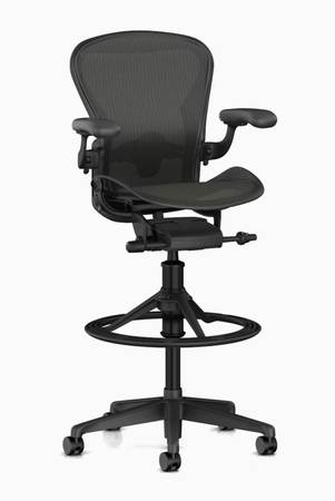 Aeron Stool Bar Height 1