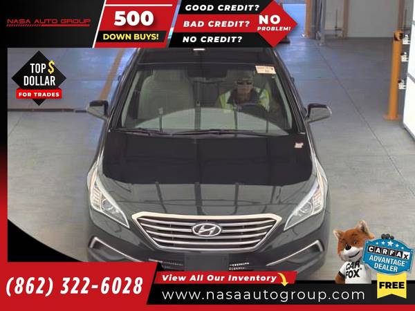 2017 Hyundai Sonata 24L 24 L 24-L PZEV - $6,200 (The price in this ad is the downpayment)63473249427585121