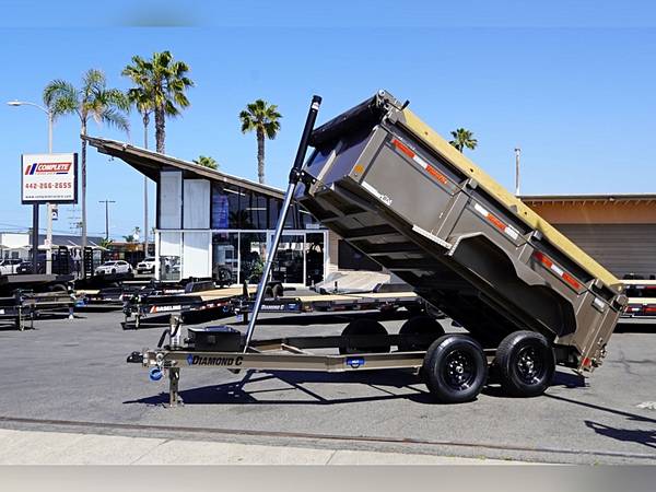2026 Diamond C MDT 206 12x77 10K GVWR TELESCOPIC JUNK REMOVAL DUMP TRA 1