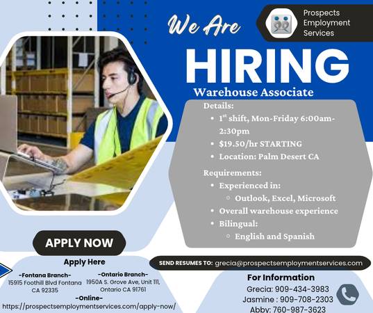 Warehouse Associate 1