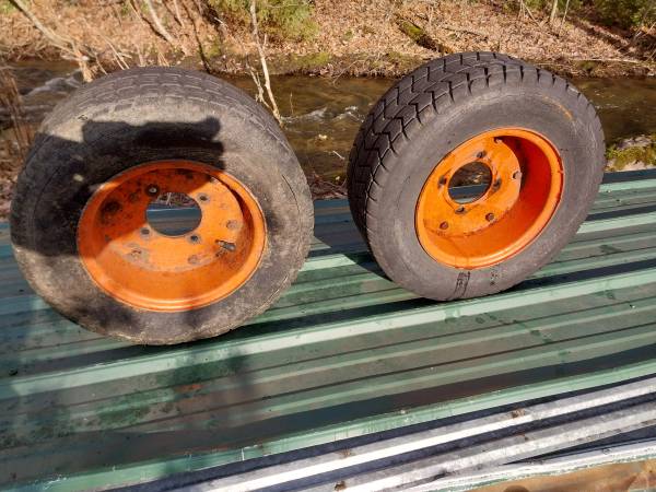 Kabota tractor front rims 1