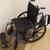 ** SOLD** Blue Drive Medical Lightweight Folding Wheelchair  - 18inch 1 thumbnail