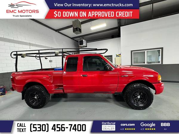 2004 Ford Ranger Edge SERVICIADO Y LISTO! - $9,950 (1010 GRASS VALLEY HWY, AUBURN, CA 95603)63617847241857123