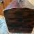 Antique Black/Brown Grainpainted Dome Chest Miniature 4 thumbnail
