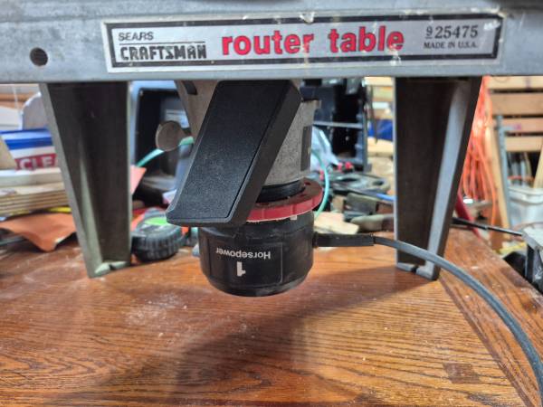 Craftsman 1 HP Router & Table 1