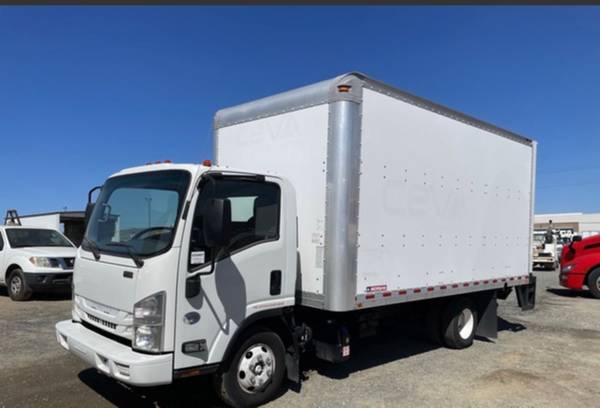 2017 Isuzu NPR 4x2 COE Van Truck 1