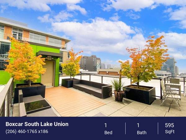 $2,678 / 1br - 595ft2 - Fitness Center w Free Weights, Wood Style Floors, Pet Friendly (We are locate in SLU w/ In walking distance to Amazon)63995109905410120