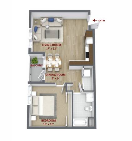 $2,630 / 1br - 729ft2 - 1 Bed 1 Bath, Courtyard Views, Fitness Center, and Pet Friendly (dublin / pleasanton / livermore)63682796451843124