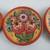 Vtg 1994 Russian Folk Art Gorodets Hand Painted Wood Wall Decor Plates 4 thumbnail