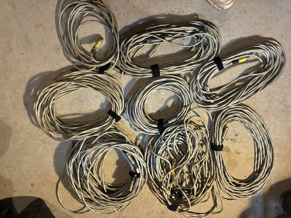 PA System SPEAKER CABLES (7) 1