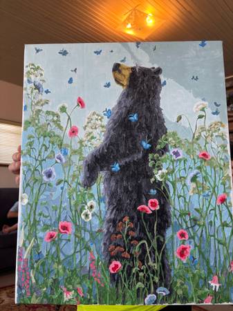 Bear painting 1