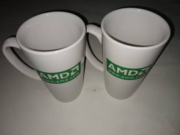 2 Brand new AMD mugs 1