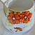 Antique Nippon Japan Pitcher and Teacups Orange Poppy Flower 3 thumbnail