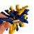 New Ukrainian Blue And Yellow 2PCS Korker Bows for Girls 3'' Curly Bow 6 thumbnail