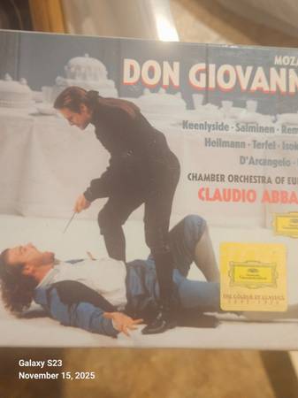 MOZART DON GIOVANNI 3CD SET PRE-OWNED 1