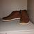 Bass Mens Tan Faux Leather Boots 2 thumbnail