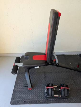 BowFlex 5.1S Adjustable Weight Bench (BENCH ONLY) 1
