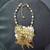 Necklace Gold & White Wearable Art By Nightingale Designs 3 thumbnail