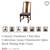 6 Asian Dining Chairs 1 thumbnail