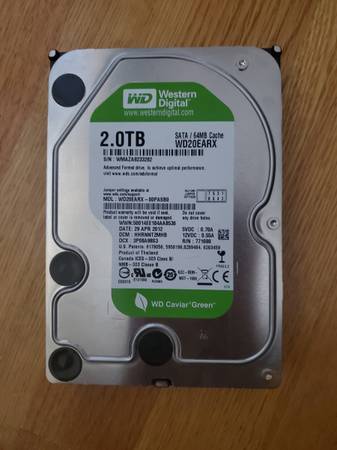 2T Sata hard disk 1