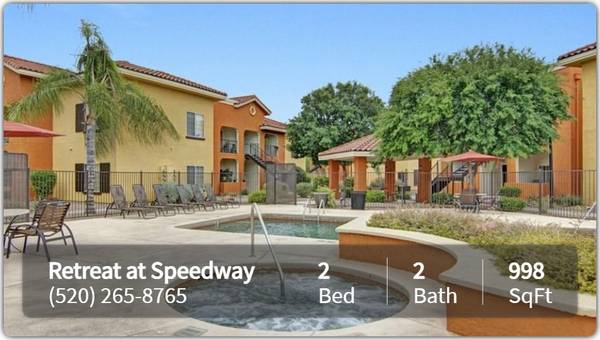 $1,250 / 2br - 998ft2 - Wonderful amenities, spacious floorplans, and washer/dryer in unit! (Tucson - East Near Tucson Medical Center)63674963939073123